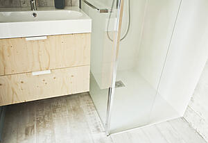 salle de bains rénovée à ramonville