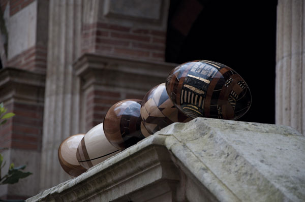 pierre armengaud ballon rugby en bois