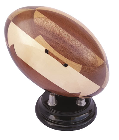 pierre armengaud ballon rugby en bois