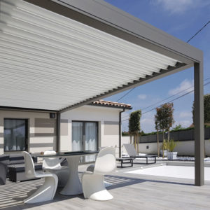 Pergola bioclimatique à Pibrac