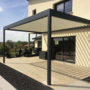 C’est leur 3e pergola Homely ! Ils adorent.
