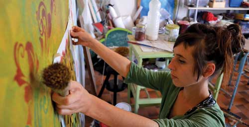 sarah zubic peintre en decor 