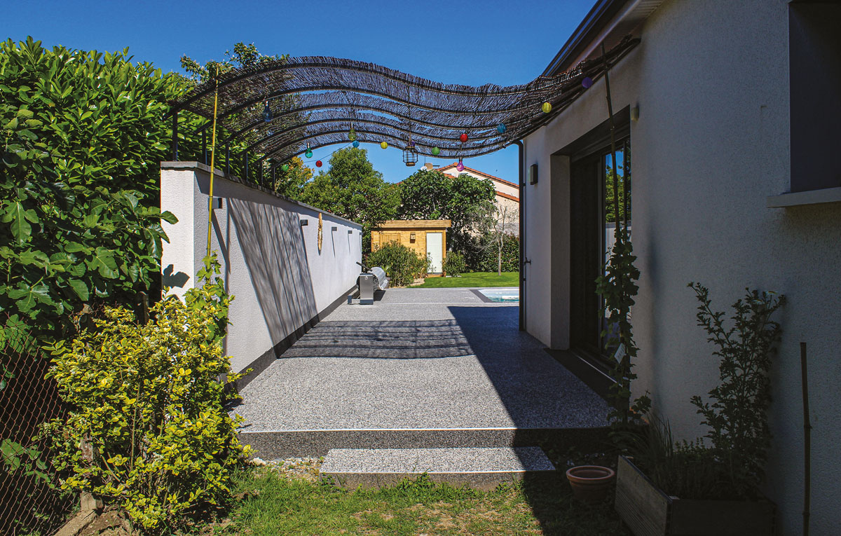terrasse labarthe sur lèze occitanie création sol mur 