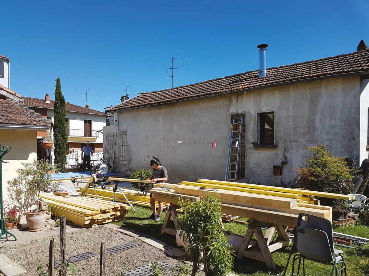 extension bois maison gaspin start toulouse
