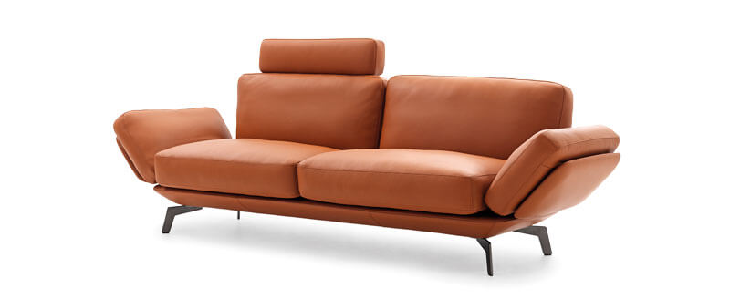 canapé détente cuir tissu empreinte d'intérieur castres