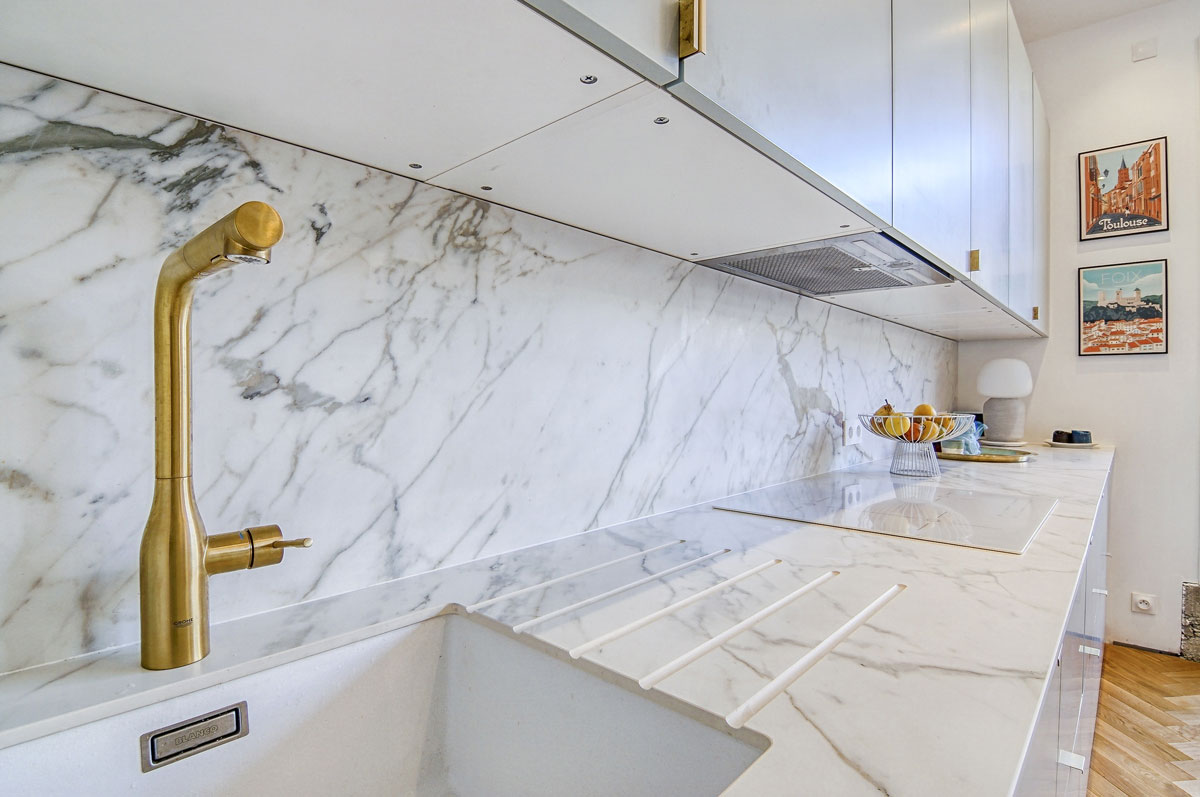 rénovation côte pavée Toulouse intérieur