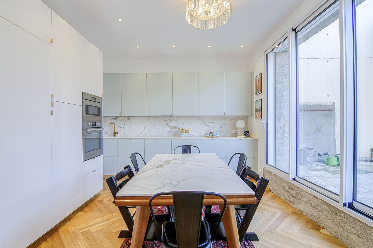 rénovation côte pavée Toulouse intérieur