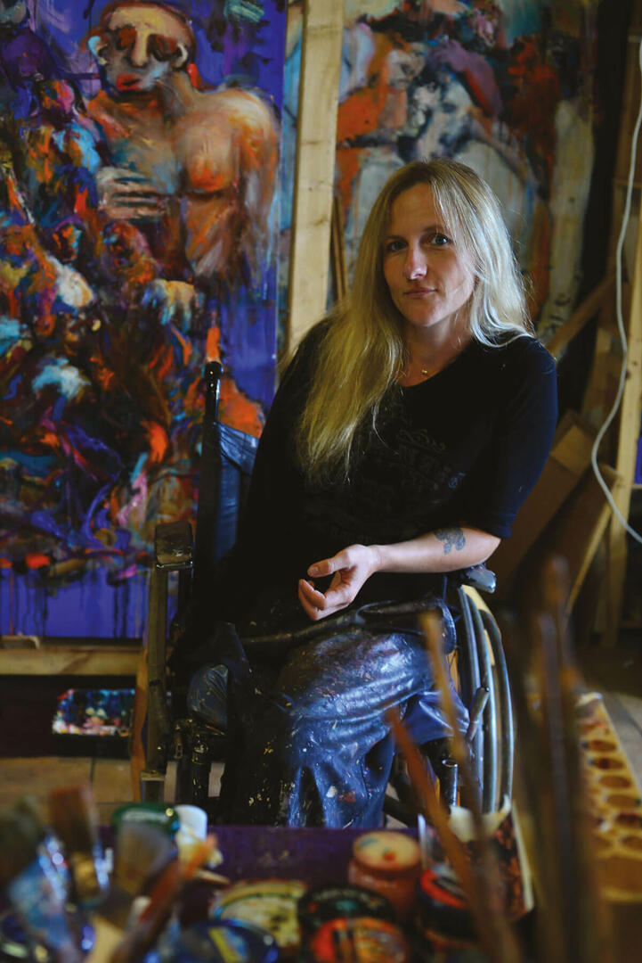 Priscille Deborah plasticienne tarn
