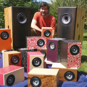 Lennart Pluim, fondateur de LP Speakers