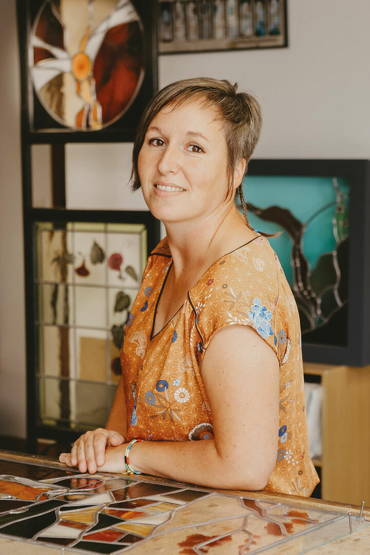 Marion Cattani vitrailliste Tarn