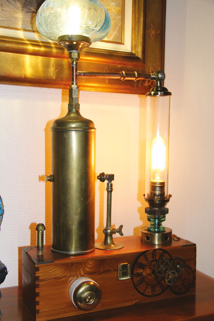 marc boyer lampes upcycling
