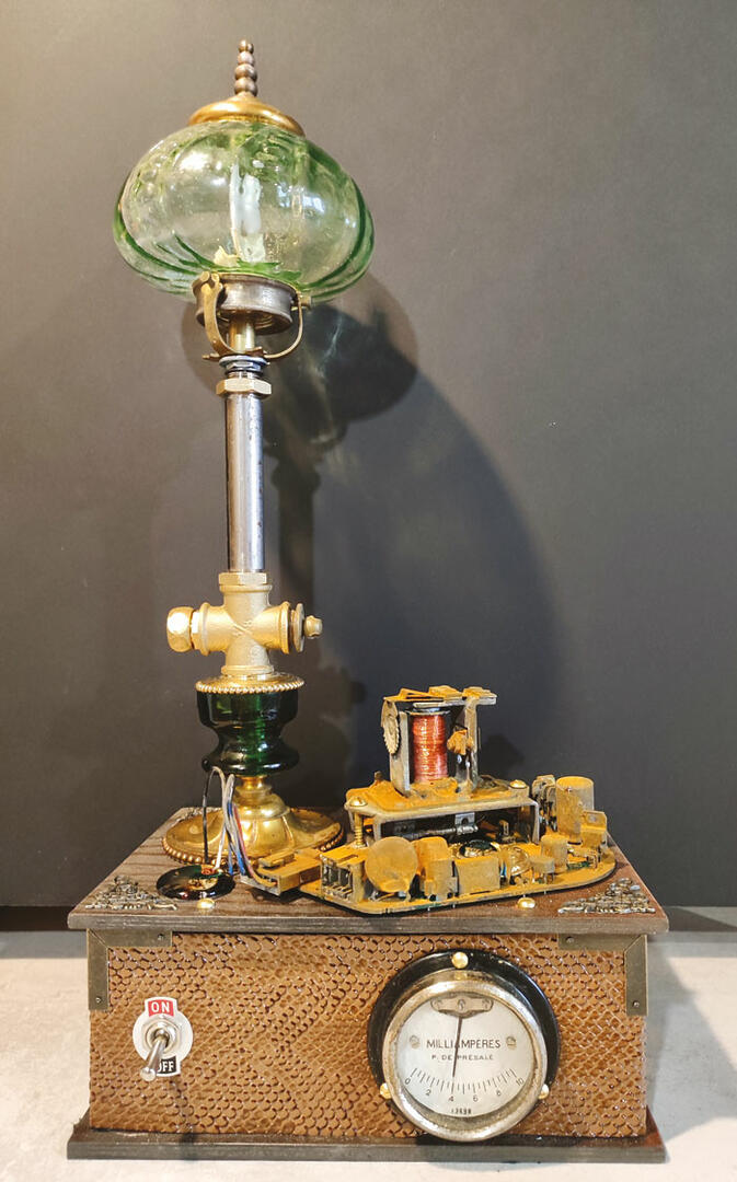 marc boyer lampes upcycling