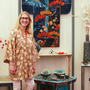 La mosaïste Sylvie Potier