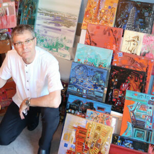 L&rsquo;artiste plasticien, Denis Miau