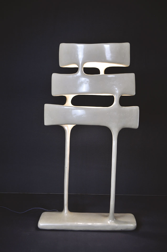 ma maison sculpture luminaire joel bartz mobilier art