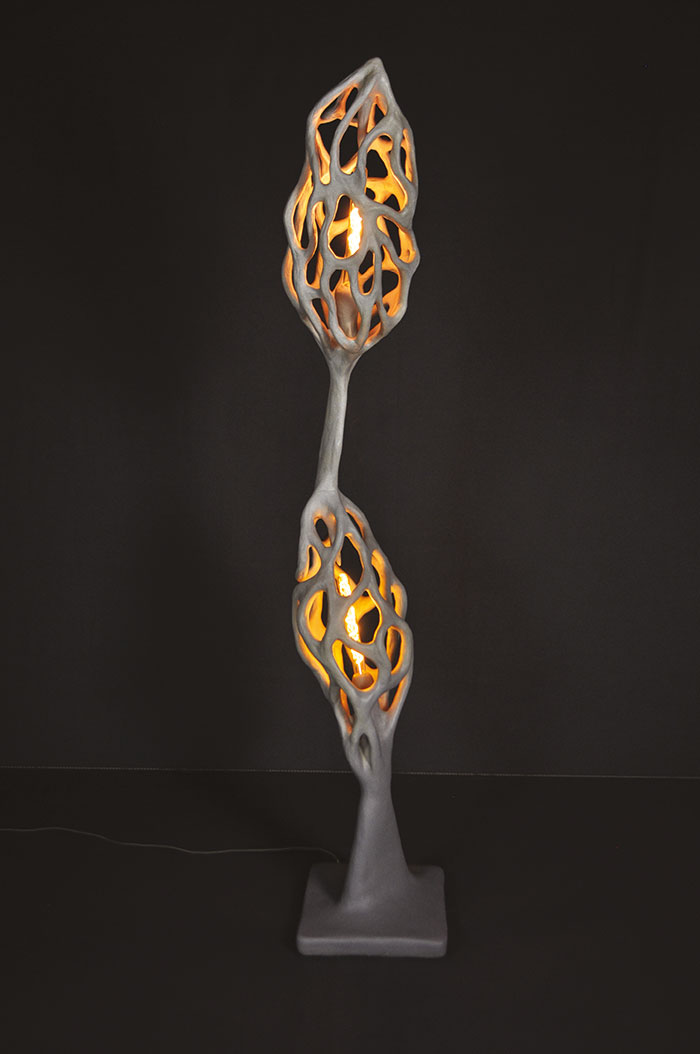 ma maison sculpture luminaire joel bartz mobilier art