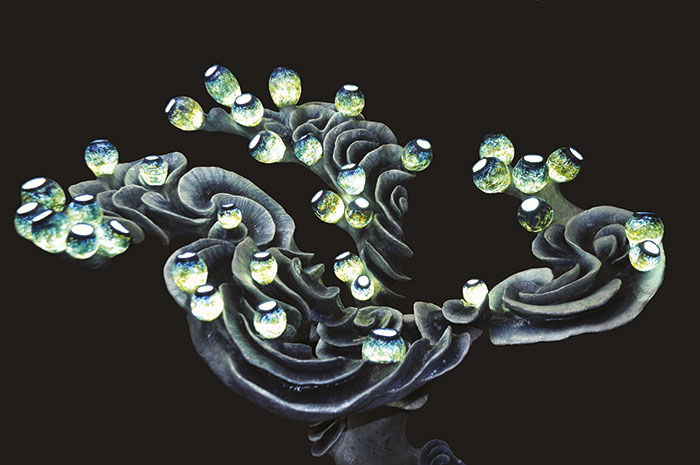 ma maison sculpture luminaire joel bartz mobilier art