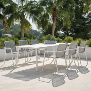 Tables d’extérieur en aluminium