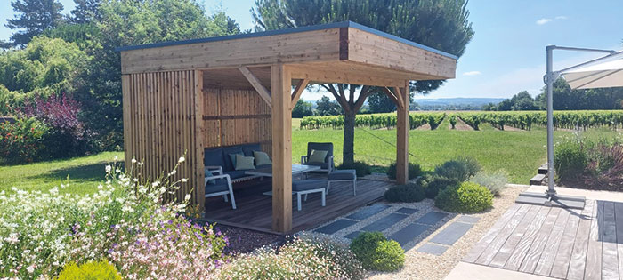 pool house