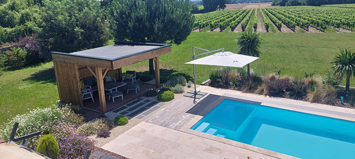 pool house