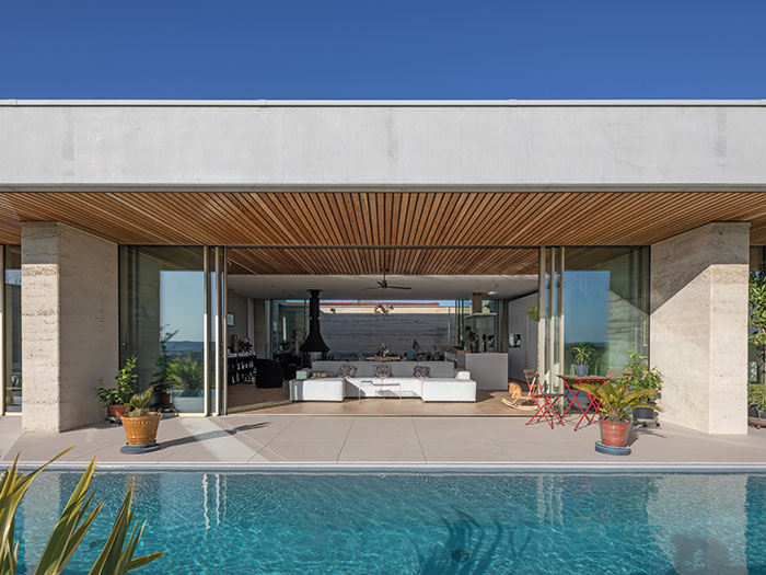 Villa en béton de terre 2 de perignon architecte toulouse