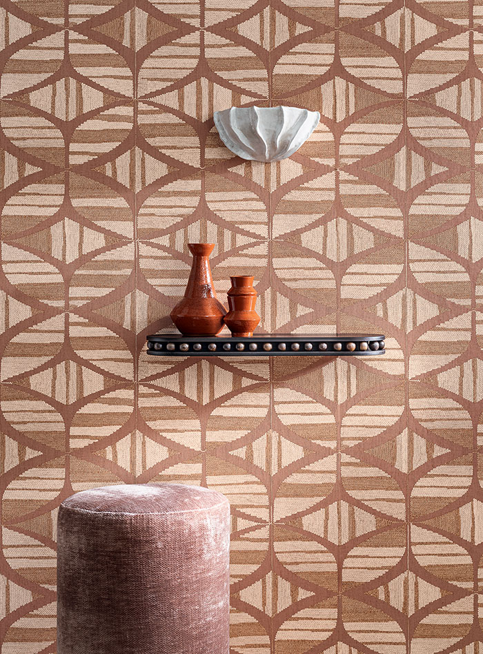papier peint motifs tribaux