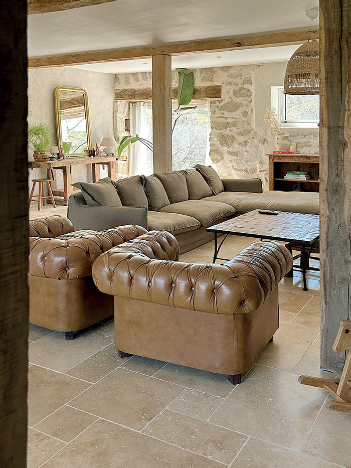 salon rustique