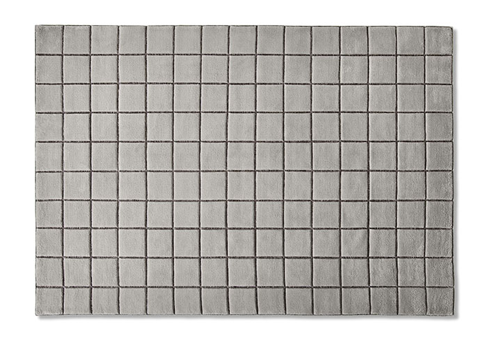 tapis quadrillé