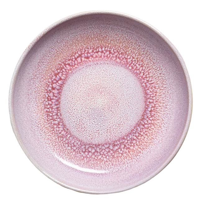 assiette rose
